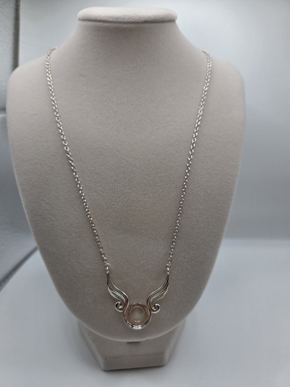 Kameleon Silver Wing Pendant Necklace - Sterling Silver
